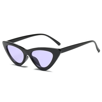 Sexy Cat Eye Sunglasses for Women | Small Triangle Retro Designer Shades