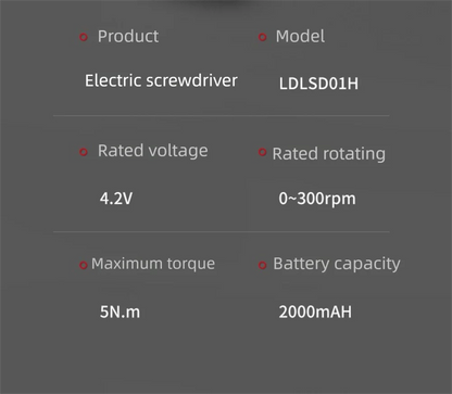 Electric Screwdriver 3.6V Cordless | Rechargeable Drill for DIY & Home