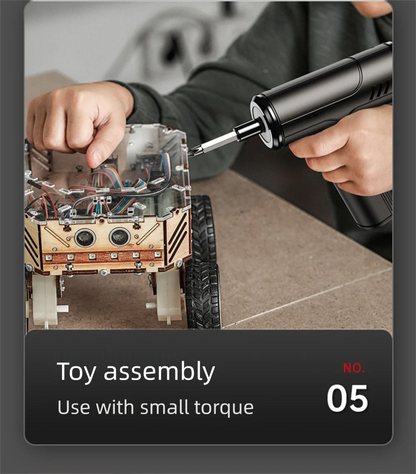 Electric Screwdriver 3.6V Cordless | Rechargeable Drill for DIY & Home