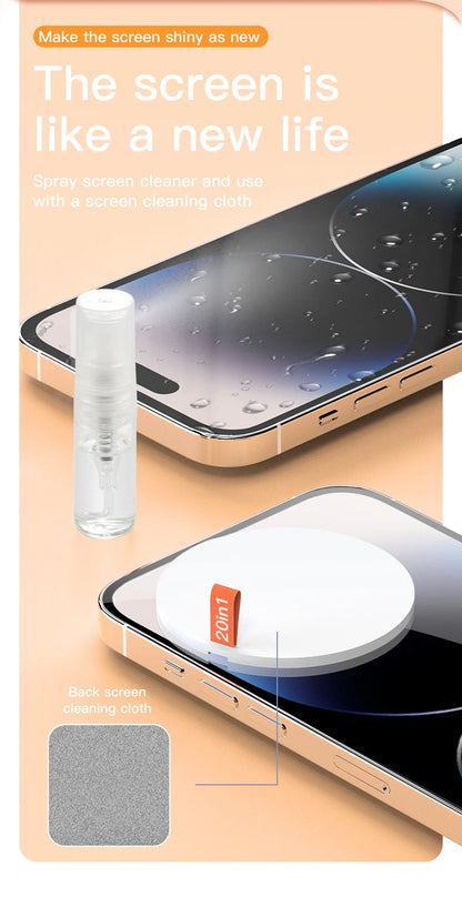 20-in-1 Multi-Device Cleaning Tool Set