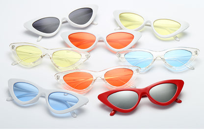 Sexy Cat Eye Sunglasses for Women | Small Triangle Retro Designer Shades