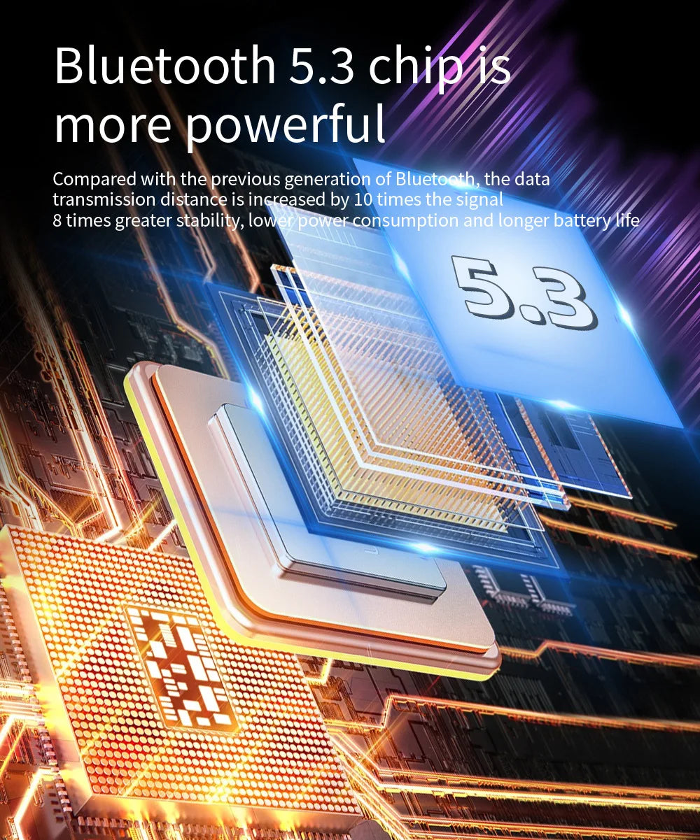 Xiaomi Mate50 Wireless Earbuds – Bluetooth 5.3, Noise Reduction, Touch Control, Waterproof