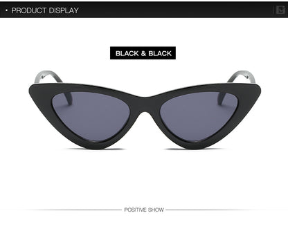 Sexy Cat Eye Sunglasses for Women | Small Triangle Retro Designer Shades
