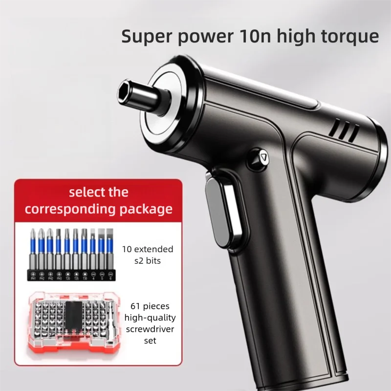 Electric Screwdriver 3.6V Cordless | Rechargeable Drill for DIY & Home