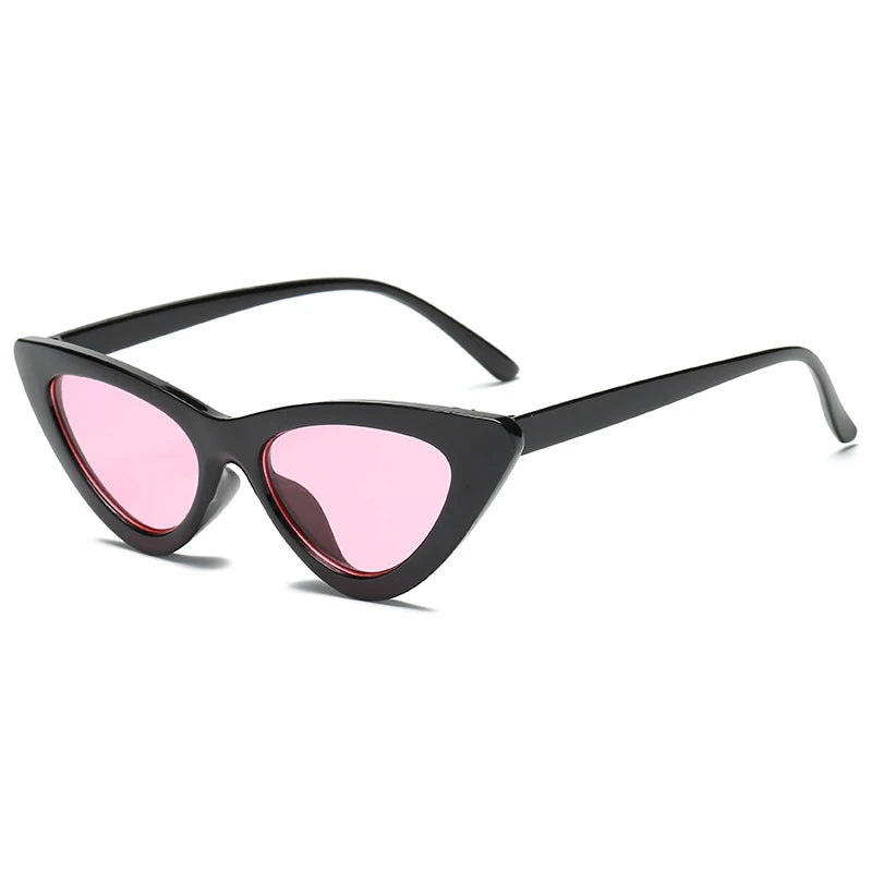 Sexy Cat Eye Sunglasses for Women | Small Triangle Retro Designer Shades