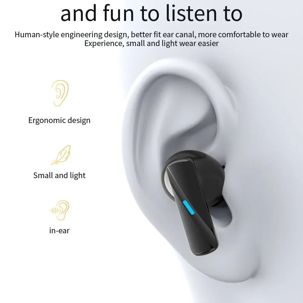 Xiaomi Mate50 Wireless Earbuds – Bluetooth 5.3, Noise Reduction, Touch Control, Waterproof
