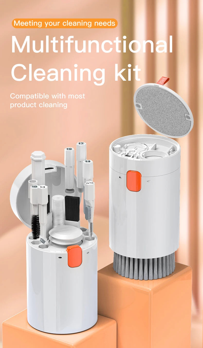 20-in-1 Multi-Device Cleaning Tool Set
